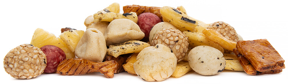 Čínská směs crackery - z boku